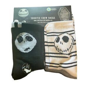 The Nightmare Before Christmas 30Th Shortie Crew Socks Size‎ 4-10 10 Pair